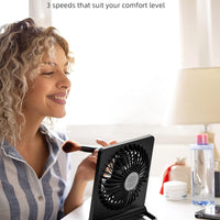Ultra Quiet Small Desk Fan