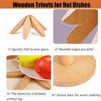 Wooden Trivets For Hot Dishes