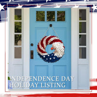 Eagle Wreath Easter Independence Day Decorations