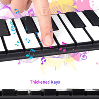 Portable Piano Keyboard Roll Up