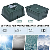 Ultrasonic Bird Repeller for Woodpeckers Outdoor Pest Control Device