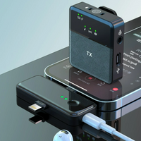 Wireless Bluetooth Lavalier Microphone for Crystal-Clear, Hands-Free Audio