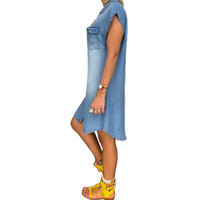 Denim Straight Dress