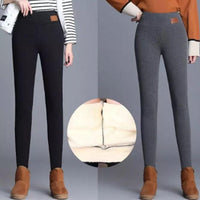Women's fleece winter leggings