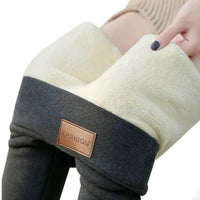 Women's fleece winter leggings