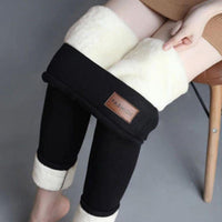 Women's fleece winter leggings