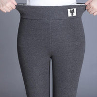 Women's fleece winter leggings
