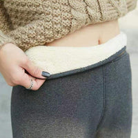 Women's fleece winter leggings