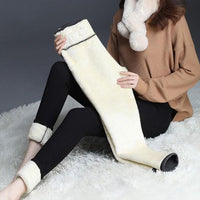 Women's fleece winter leggings