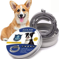 Tick and flea protection collar
