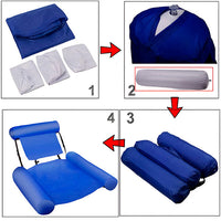 Swimming Chair with Backrest for Maximum Comfort