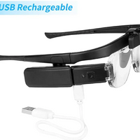 Head-mounted Magnifying Glass With USB Charging