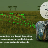 1000 Feet Hunting Range Finder