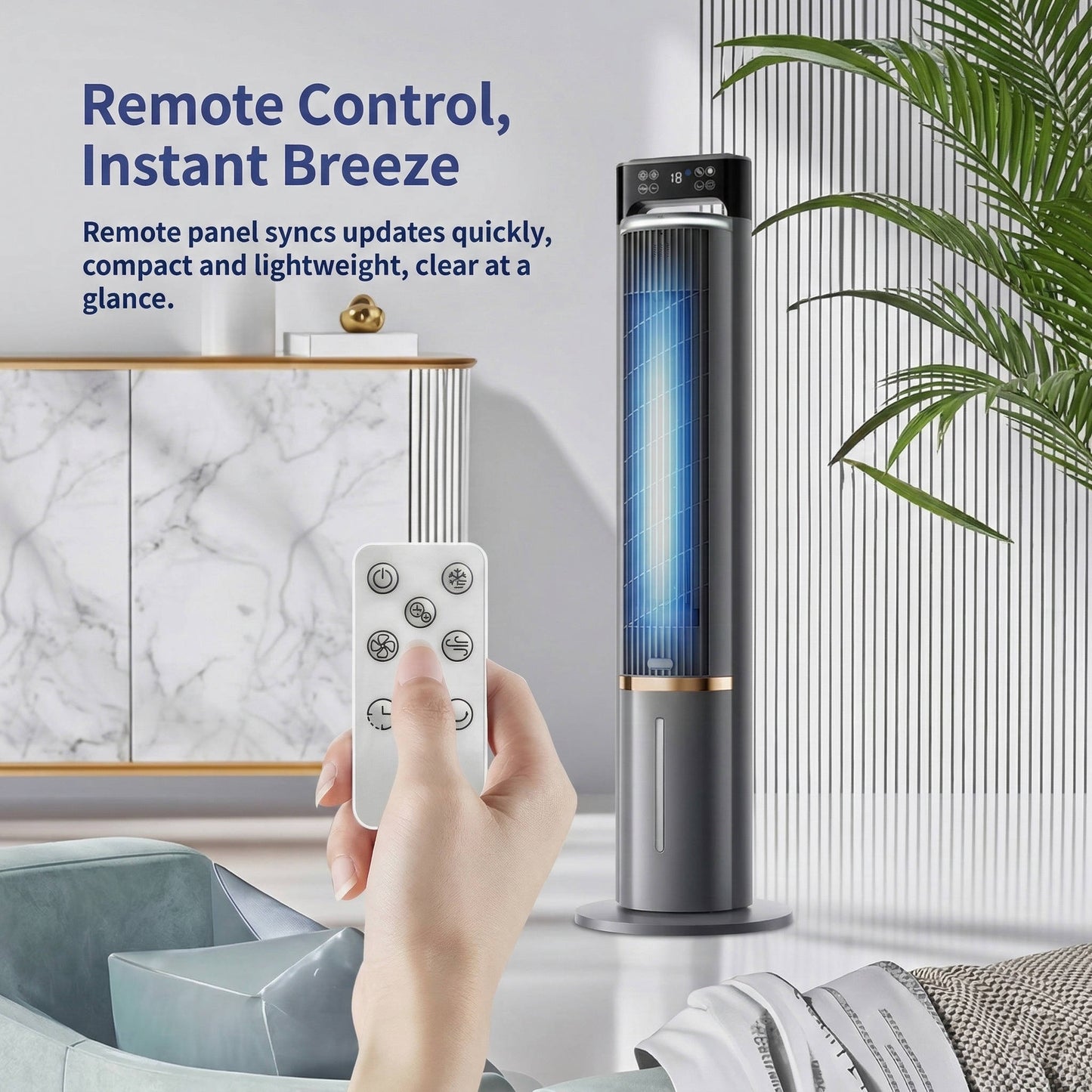 Portable Bedroom Air Conditioner — Powerful, Smart Cooling, Windowless, Whisper-Quiet for Sleep