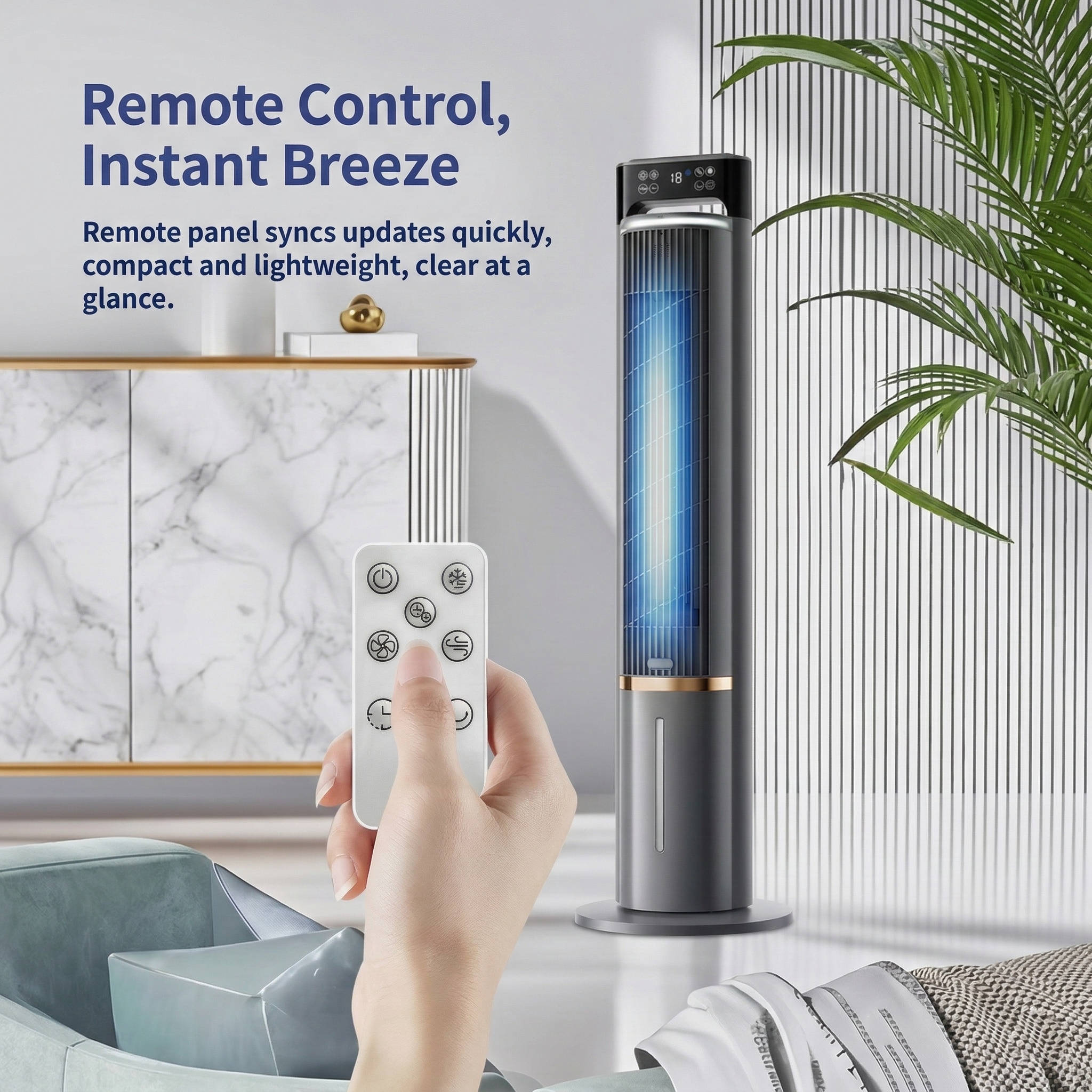 Portable Bedroom Air Conditioner — Powerful, Smart Cooling, Windowless, Whisper-Quiet for Sleep