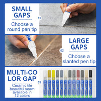FURLLO Grout Pen - Tile Touch - Up & Repair Marker