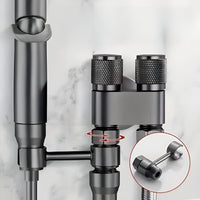 Revolutionary toilet shower faucet