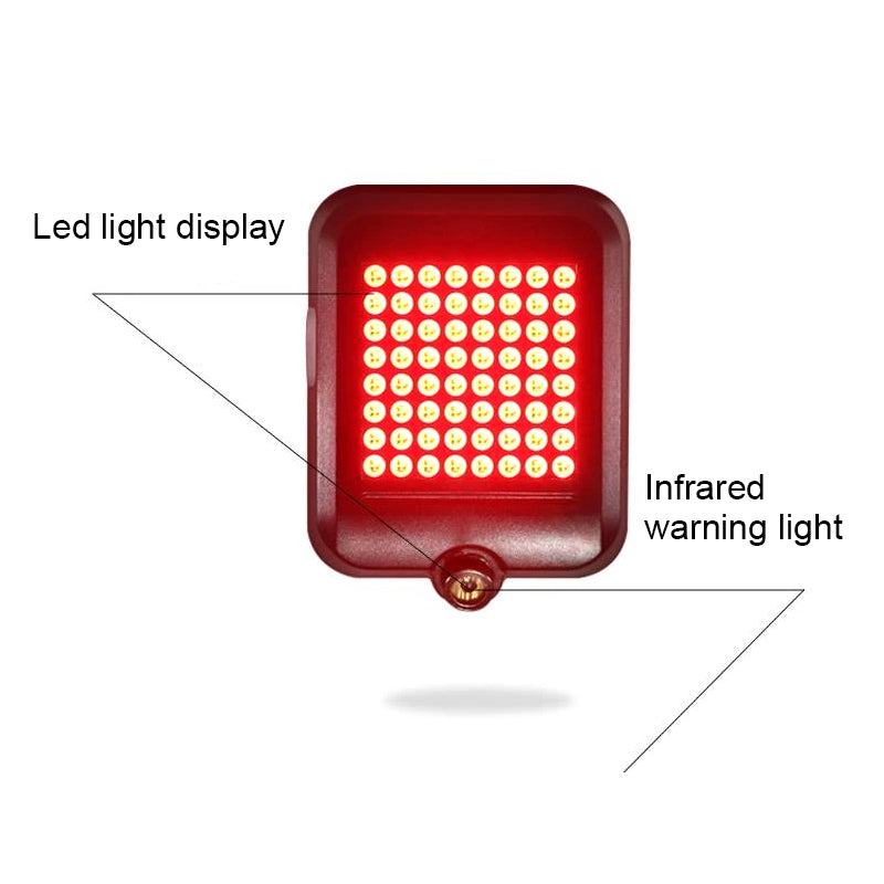 Intelligent LED bicycle blinkers