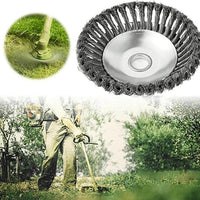 Weeding brush head for brushcutter