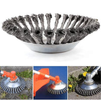 Weeding brush head for brushcutter