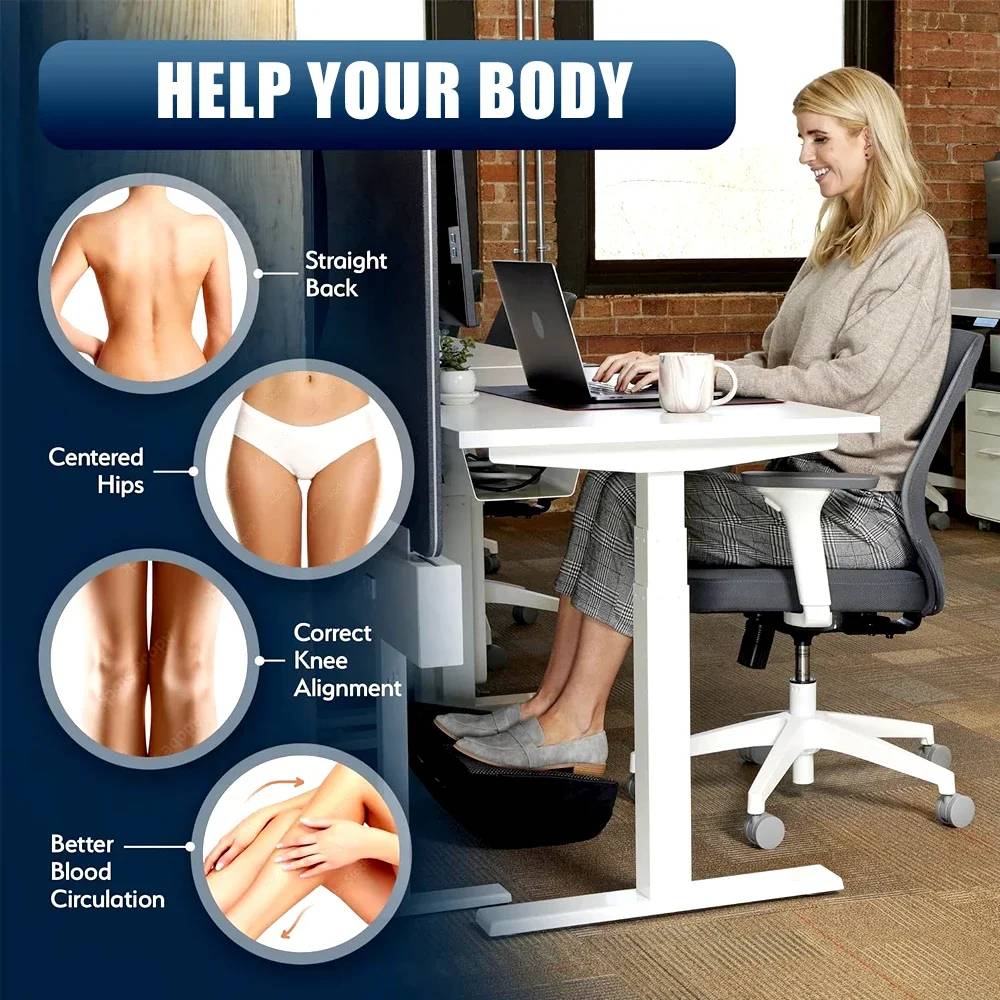 Under Desk Foot Cushion Rest