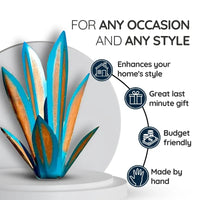 Agave Americana Metal Decorative Plant