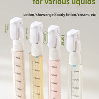 FURLLO 4 In 1 Travel Dispenser Portable Travel Bottles Leak Proof Leakproof Travel Container For Perfume Shampoo Conditioner Lotion...