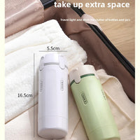 FURLLO 4 In 1 Travel Dispenser Portable Travel Bottles Leak Proof Leakproof Travel Container For Perfume Shampoo Conditioner Lotion...