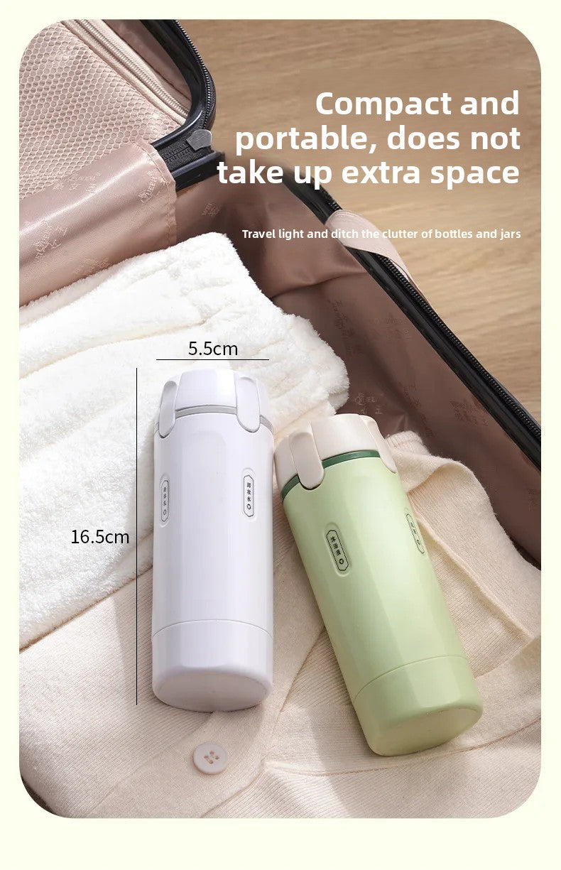 FURLLO 4 In 1 Travel Dispenser Portable Travel Bottles Leak Proof Leakproof Travel Container For Perfume Shampoo Conditioner Lotion...