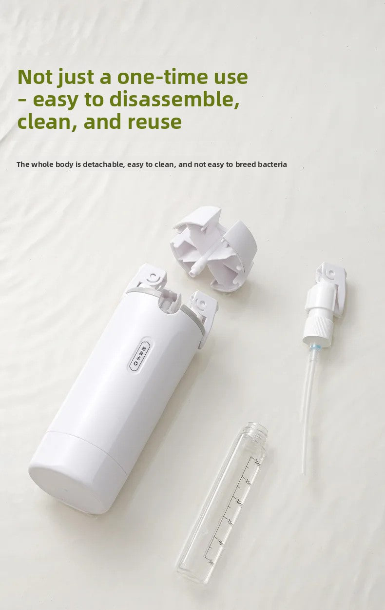 FURLLO 4 In 1 Travel Dispenser Portable Travel Bottles Leak Proof Leakproof Travel Container For Perfume Shampoo Conditioner Lotion...