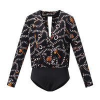Vintage Printed Bodysuit
