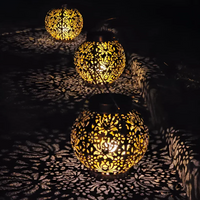Weatherproof LED Solar Pendant Light For The Garden