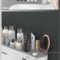 Furllo Magnetic Toothbrush Holder & Auto Toothpaste Dispenser — Wall Mount