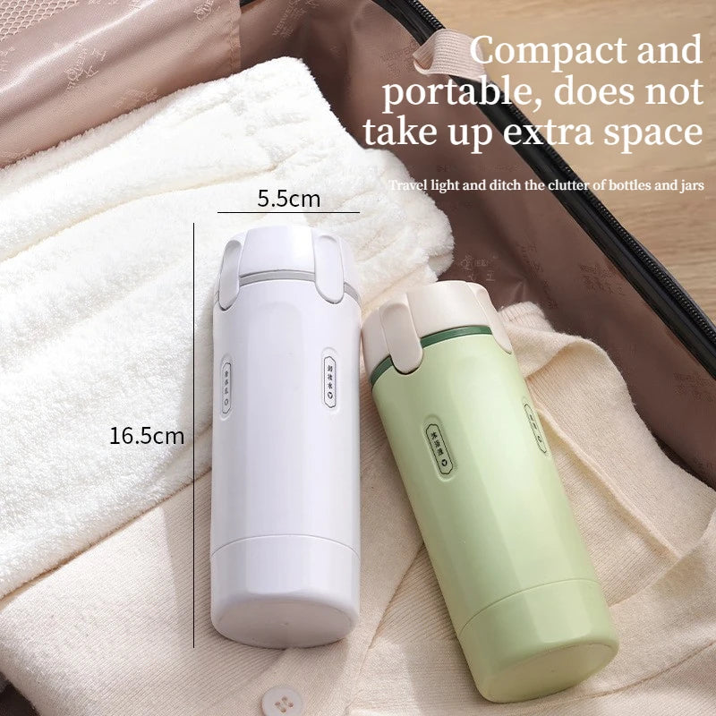 FURLLO 4 In 1 Travel Dispenser Portable Travel Bottles Leak Proof Leakproof Travel Container For Perfume Shampoo Conditioner Lotion...