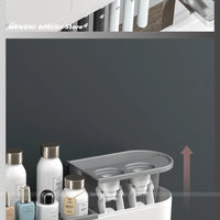 Furllo Magnetic Toothbrush Holder & Auto Toothpaste Dispenser — Wall Mount