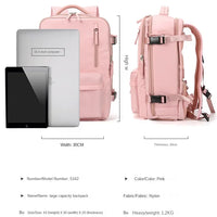 Travel Carry On Backpack With Shoe Compartment