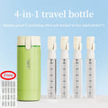 FURLLO 4 In 1 Travel Dispenser Portable Travel Bottles Leak Proof Leakproof Travel Container For Perfume Shampoo Conditioner Lotion...