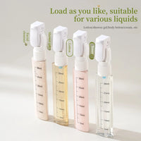 FURLLO 4 In 1 Travel Dispenser Portable Travel Bottles Leak Proof Leakproof Travel Container For Perfume Shampoo Conditioner Lotion...