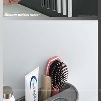 Furllo Magnetic Toothbrush Holder & Auto Toothpaste Dispenser — Wall Mount