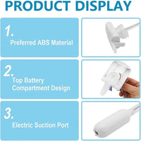 FURLLO Automatic Beverage Straw Beverage Dispenser Automatic Drinking Straw Suction Pump Magic Tap Spill Proof Water Pump Diy Dispenser
