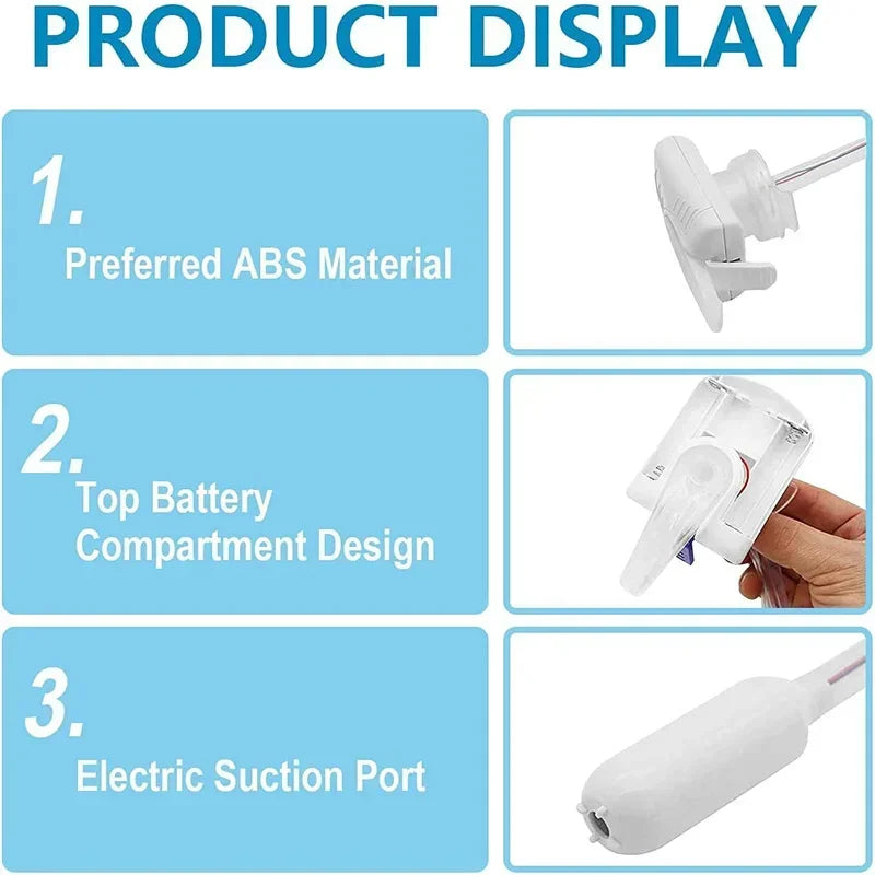 FURLLO Automatic Beverage Straw Beverage Dispenser Automatic Drinking Straw Suction Pump Magic Tap Spill Proof Water Pump Diy Dispenser