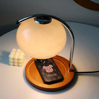 Retro Glass Candle Warmer Lamp