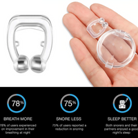 Snore Stopper Magnetic Nose Clips (2 Piece Set)