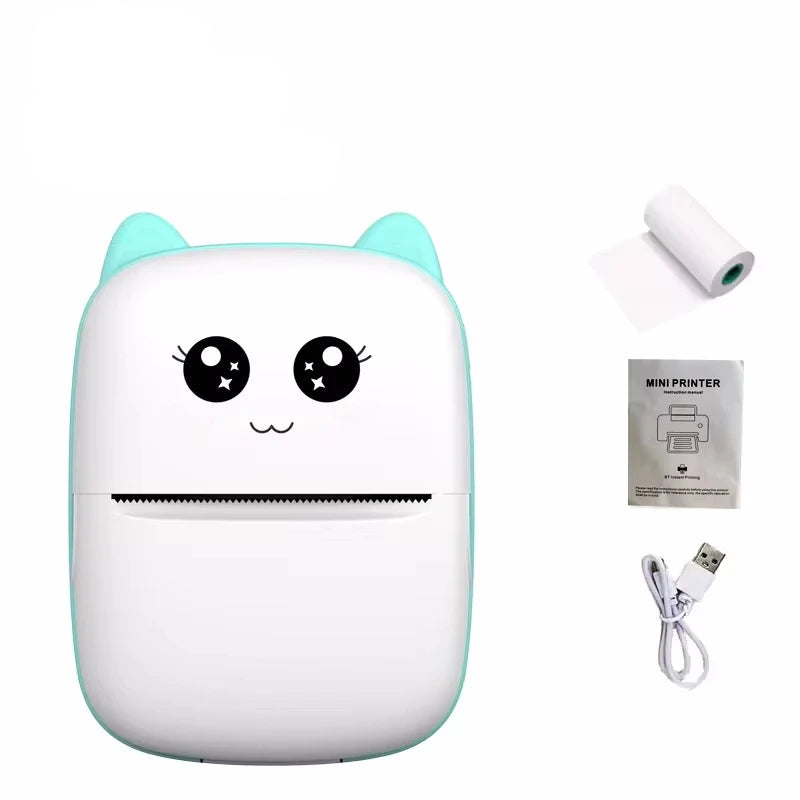 Ultra-Compact Mini Wireless Portable Thermal Label Printer for Quick On-The-Go Labeling