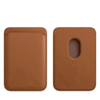 Slim Magnetic Leather Card Holder Wallet for iPhone
