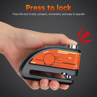 Motorcycle Disc Lock Alarm