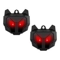 2pcs Solar Powered Ultrasonic Animal Repellent
