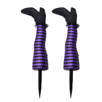 Witch Legs Halloween Decoration