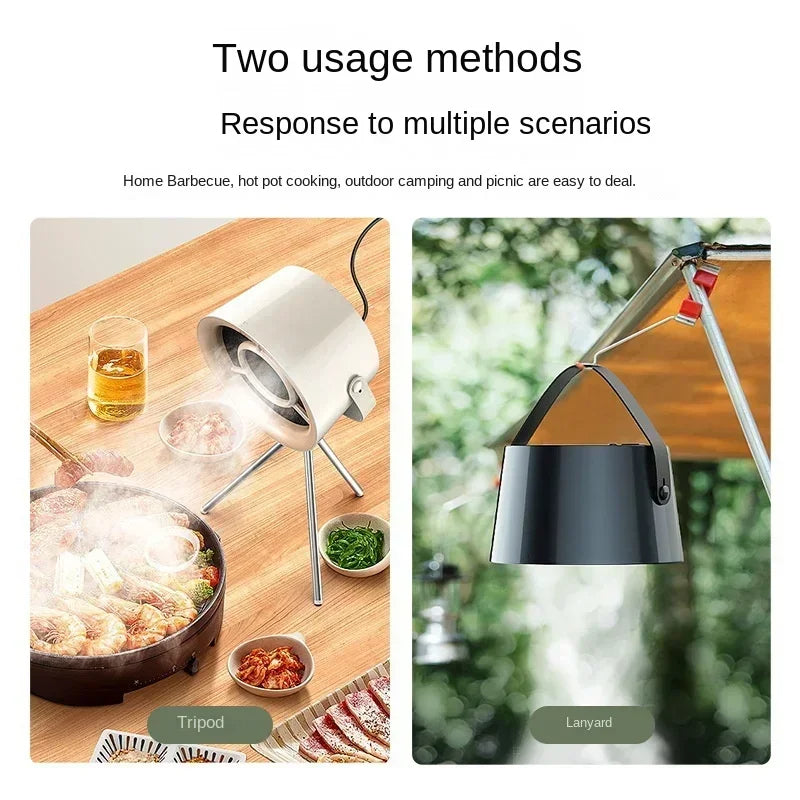 Desktop Range Hood - Portable Exhaust Fan