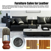 120ml Leather Furniture Salve Set